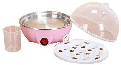 Techobucks Electric Egg Boiler Steamer Kitchen Cookware EGC 08 Egg Cooker(Multicolor, 7 Eggs)