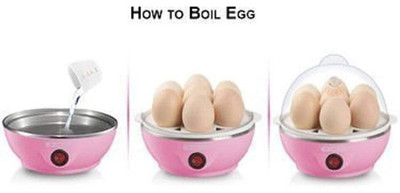 Chefman Automatic Egg Boiler with 7 Egg Tray | One-Touch Electric Cooker | Portable Space Saver Egg Maker | Electric Steamer | 7 Egg Capacity | Smart Shut Down Egg Cooker(White, 7 Eggs)