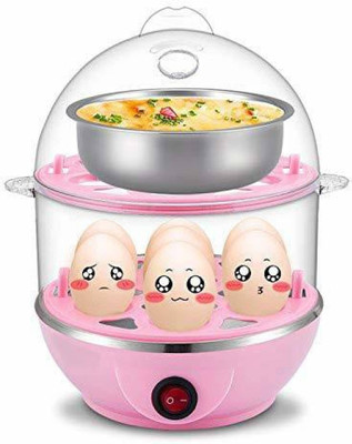 Golden Bucket Double Layer Electric Egg Boiler Egg Cooker(14 Eggs)