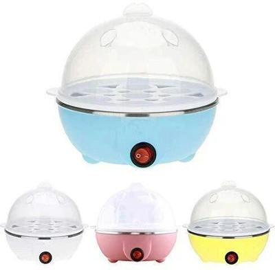 Chefman Compact Egg Steamer | 7 Eggs | Automatic Cut-Off | Easy Operation | Travel Smart Heating Egg Cooker | 7 Egg Tray | Dome Cover | Compact Design Egg Cooker(White, 7 Eggs)