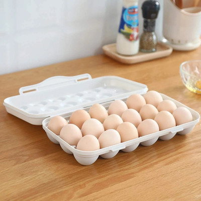JYOTCREATION Plastic Egg Container  - 1.5 dozen(Multicolor)