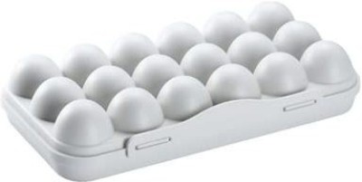 COSKIRA Plastic Egg Container  - 1 dozen(Grey)