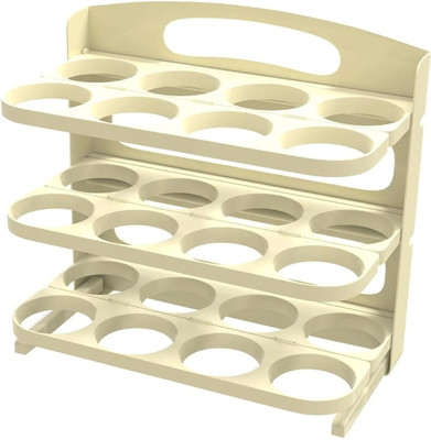 Windwarrior Plastic Egg Container  - 2 dozen(Off White)
