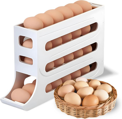 REVATAKG Plastic Egg Container  - 2.5 dozen(White)