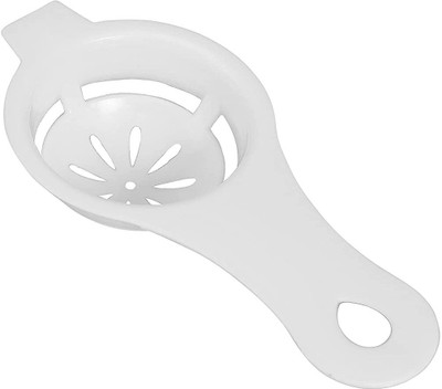 mapperz Re-usable Egg Separator Egg Yolk Separator Plastic Egg Separator(White, Pack of 1)