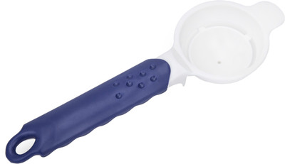 fackelmann Mesh Free Egg Yolk & White Separator For Easy Saparation ,Dishwasher Safe - 20cm Plastic Egg Separator(Blue, Pack of 1)