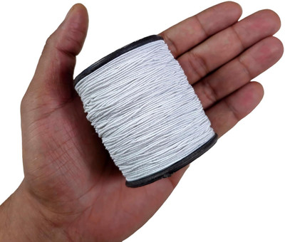 Hunny - Bunch Elastic Thread and Cord White Elastic(500 m)