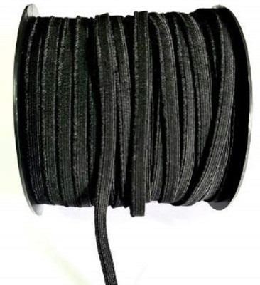 CHIMES Knitted Black Elastic(15 m)