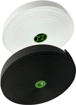 ZENITH Elastic Thread and Cord Black, White Elastic(10 m)