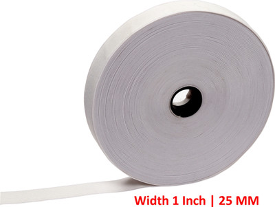 DAMODARAM Knitted White Elastic(25 m)