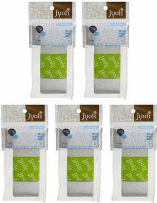 Jyoti Woven White Elastic(1 m)