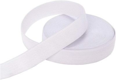 Clezaro Knitted White Elastic(5 m)