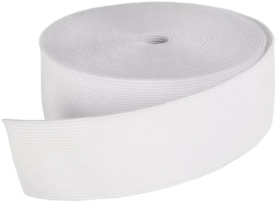 Clezaro Knitted White Elastic(5 m)