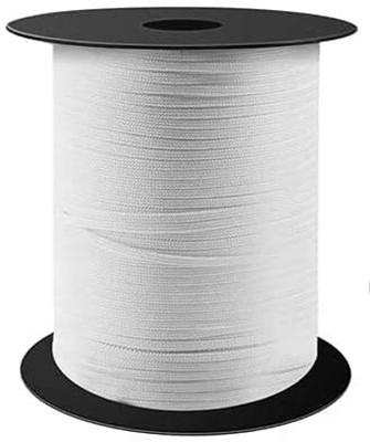 Soil to Soul Knitted White Elastic(100 m)
