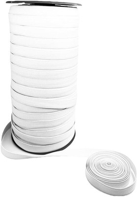 Manvikram Elastic Thread and Cord White Elastic(5 m)