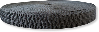 maverick straps Woven Black Elastic(10 m)