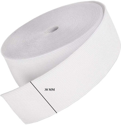 FeelBlue Knitted White Elastic(5 m)