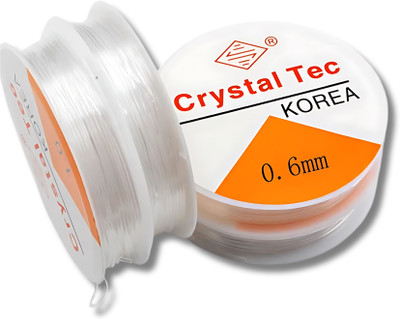 Toyzia Elastic Thread and Cord Clear Elastic(9 m)