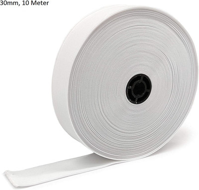 FeelBlue Knitted White Elastic(10 m)