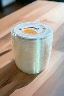 NEWTIMEGOODS Elastic Thread and Cord Clear Elastic(1000 m)