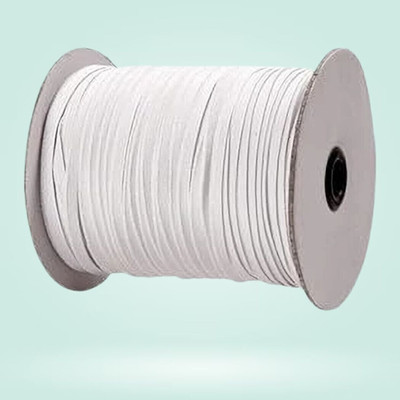 3tee Elastic Elastic Thread and Cord White Elastic(100 m)