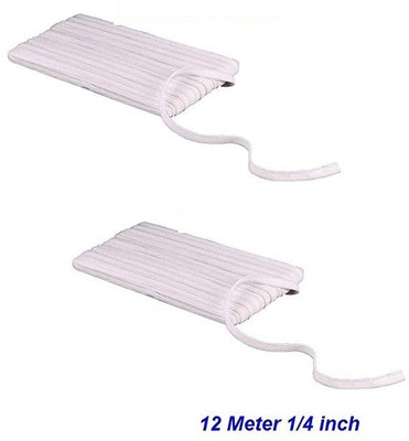 ZENITH Woven White Elastic(12 m)