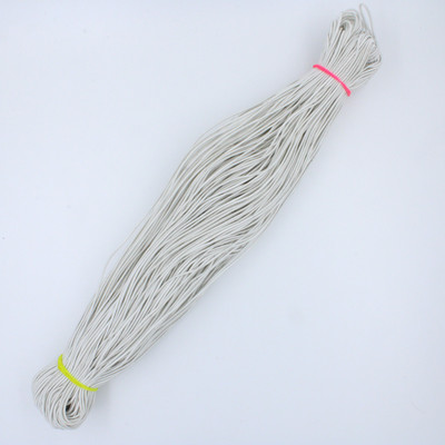 Sui Dhagga Braided White Elastic(20 m)