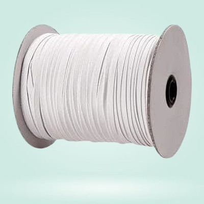 3tee Elastic Elastic Thread and Cord White Elastic(100 m)