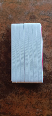 Bhagwati Enterprise Elastic Thread and Cord White Elastic(12 m)