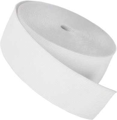 Clezaro Knitted White Elastic(10 m)