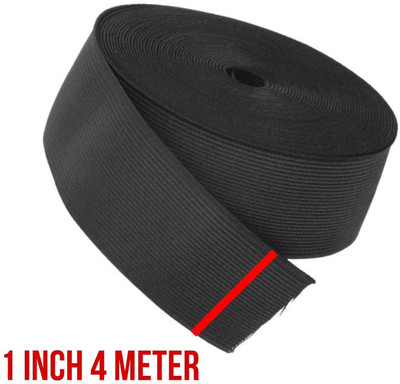 ZENITH Elastic Thread and Cord Black Elastic(4 m)