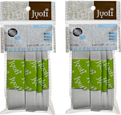 Jyoti Woven White Elastic(1 m)