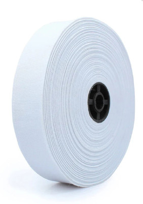 Swag Enterprises Elastic Thread and Cord White Elastic(3 m)