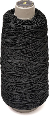 DAMODARAM Elastic Thread and Cord Black Elastic(500 m)
