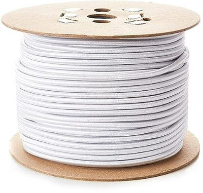 Cossess Elastic Thread and Cord White Elastic(10 m)
