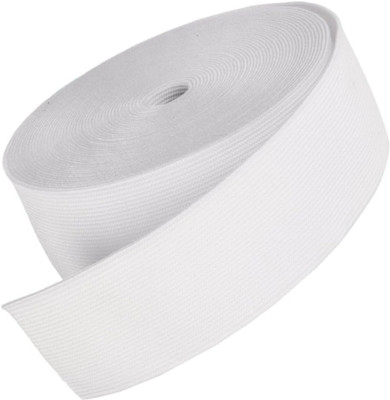 Clezaro Knitted White Elastic(25 m)