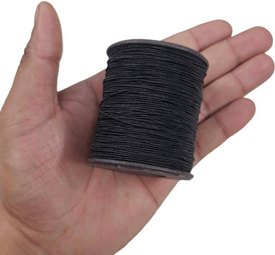 Hunny - Bunch Elastic Thread and Cord Black Elastic(1000 m)