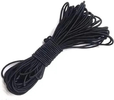 Lamina Collections Elastic Thread and Cord Black Elastic(25 m)