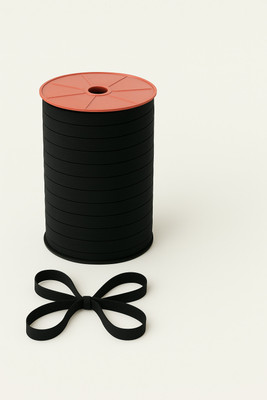 parasar Elastic Thread and Cord Black Elastic(100 m)