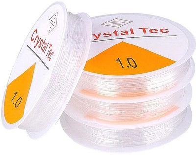 MILLIR Elastic Thread and Cord White Elastic(0.1 m)