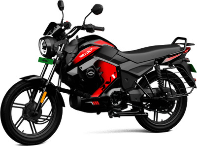 Revolt Motors RV1+ Booking for Ex-Showroom Price (With Charger, Cosmic Black Red)