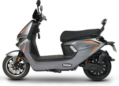 Amo Electric Bikes Brisk LI Booking for Ex-Showroom Price (with Portable Charger, Grey)