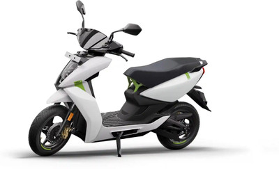 Ather Still White 126KM IDC range Booking for Ex-Showroom Price (with Portable Charger, Still White)