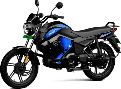 Revolt Motors RV1+ Booking for Ex-Showroom Price (With Charger, Black Midnight Blue)
