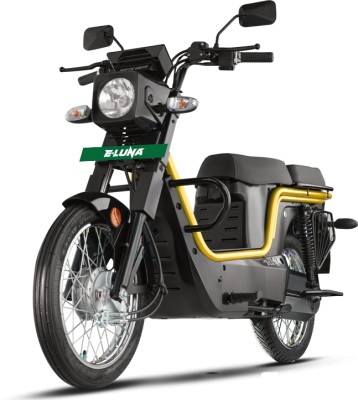 Kinetic Green E Luna X3 Booking for Ex-Showroom Price (with Portable Charger, Pearl Yellow)