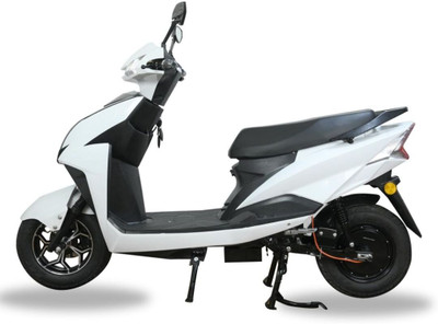 Green Invicta White 80KM Booking for Ex-Showroom Price (with Portable Charger, White)