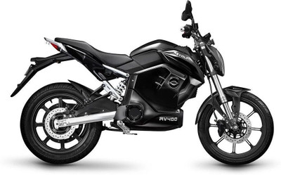 Revolt Motors RV400 Booking for Ex-Showroom Price (With Charger, Cosmic Black)
