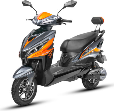 Joy e-bike Wolf Booking for Ex-Showroom Price (With Charger, Silver and Orange)