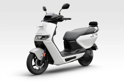 Ather Rizta Z 123 KM IDC range with Stack Pro Booking for Ex-Showroom Price (with Portable Charger, Siachen White Mono)