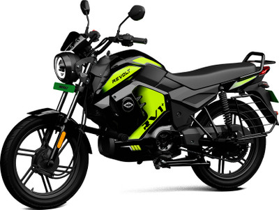 Revolt Motors RV1+ Booking for Ex-Showroom Price (With Charger, Black Neon Green)